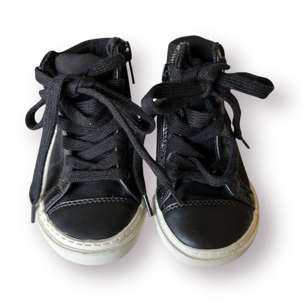 GAP Kids Black High-Top Sneakers